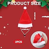Zoom IMG-1 2 pezzi di cappelli natalizi Zoom IMG-1 2 pezzi di cappelli natalizi