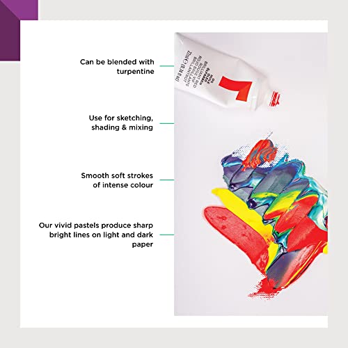 Image of Reeves Oil Paint-10ml, Set of 18