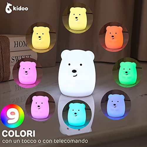 Kidoo - Luce Notturna per Bambini - LED