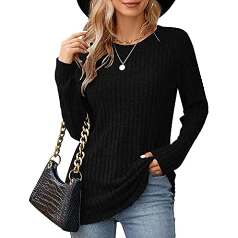 WNEEDU Women's Lightweight Long Sleeve Sweatshirt Cover