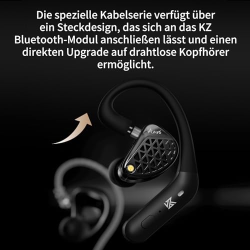 KZ AM16 Écouteurs HiFi IEM haut de gamme pour musiciens avec son stéréo clair pur - 7