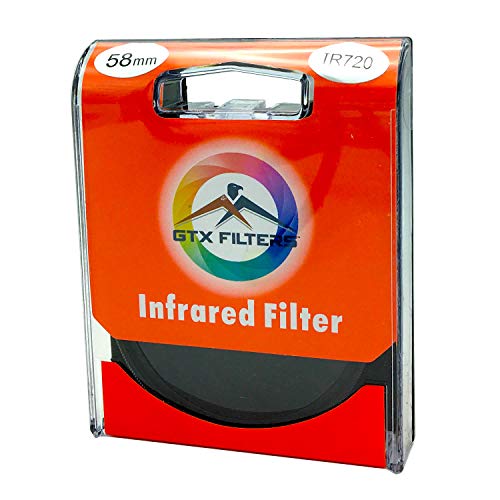 58Mm X-Series Ir720 Ir 720Nm Infrared Filter For Camera Lens Digital Dslr Slr #TOP4