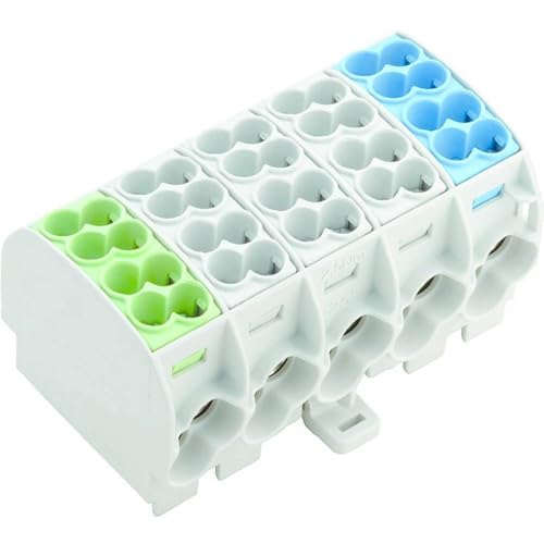 Bloc répartiteur Weidmüller WPD 501 à code couleur 5 pôles
