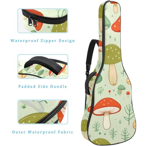 Sac pour guitare acoustique étanche housse 108x42.9x11.9 cm multicolore - 4