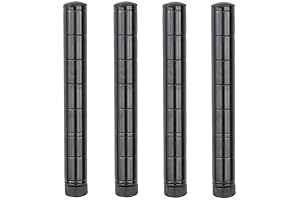 Heavy Duty Black Epoxy Wire Shelving Posts