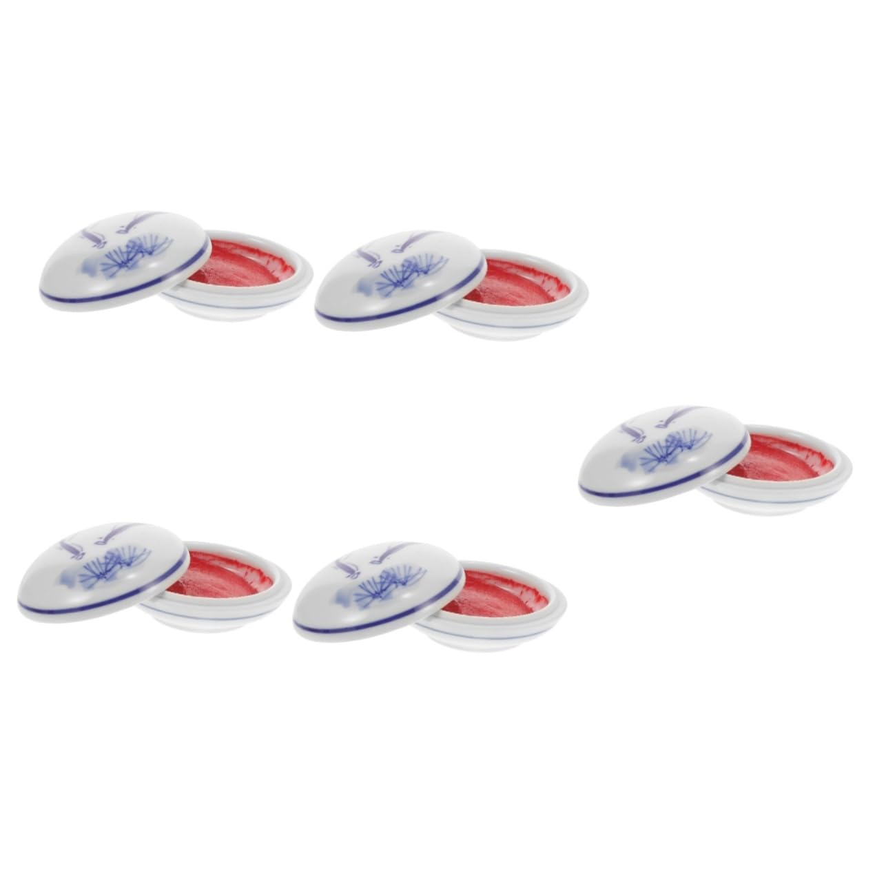 Artibetter 5 Stück Stempelkissen Zeichnung Kalligraphie-Stempel malen Pads Einfügen Keramik-Tintenpaste Kalligraphie malerei tintenpaste Malutensilien Kalligrafie-Angebot