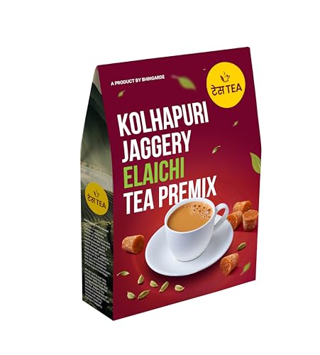 Image of TESSTEA Kolhapuri Jaggery Tea Premix, Elaichi (Cardamom) Flavour