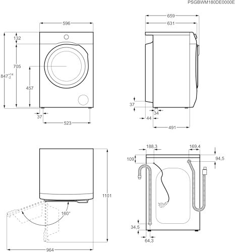 Aeg Waschmaschine 10 Kg – Bild 12