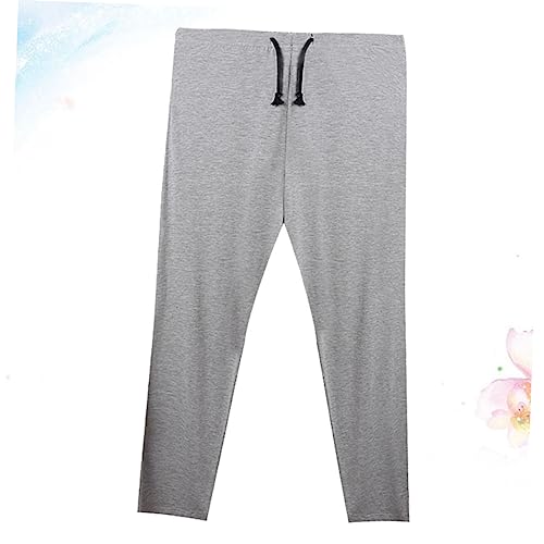 Holibanna 2 Pçs Pijamas De Algodão Masculino Homem Lounge Calça Pijamas Para Hombres Camisas De Noit
