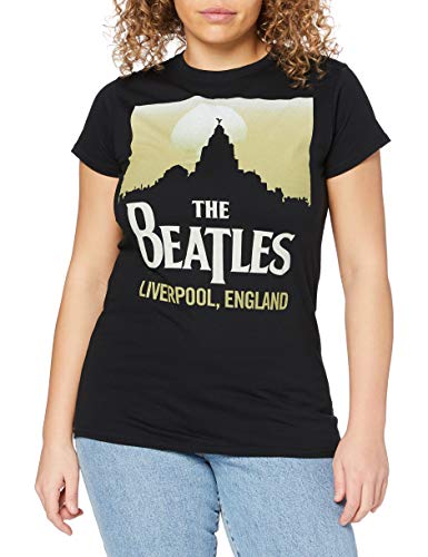 T-Shirt # Xl Black Femmina # Liverpool, England