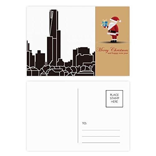 Cartes postales d'Australie Noël et gratte-ciel à offrir à vos proches