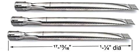Grill Parts Zone Perfect Flame E3520-LPG, E3520-NG, E3520LPG, E3520NG (3-PK) Stainless Burner
