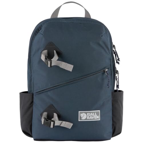 Image of Fjallraven Vardag Backpack 17 | Classic Daypack, Recycled Fabric Construction - School, Travel, Vardag Backpack 17, Navy