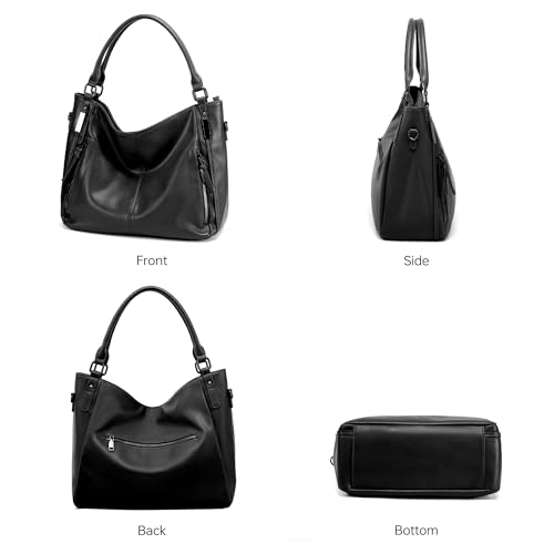 Bolso Tote para Mujer Negro miniatura 7