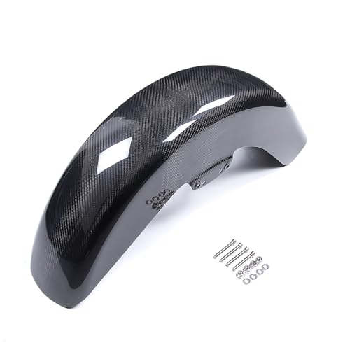 Garde-boue avant 3K carbone Harley Touring pour les grands voyages