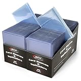 BCW Card Sleeves and Toploaders for Card Combo - 200 Count | Top Loaders and Acid-Free Penny Sleeves | Great for Football, Magic: The Gathering, Pokémon, and Baseball Card Protectors