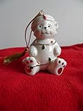 Lenox Merry Little Christmas Teddy Bear Ornament