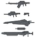 Bandai HGBC 1/144 24th Century Weapons Model Kit(Japan Import)