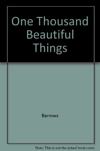 One Thousand Beautiful Things B000HZU5SU Book Cover