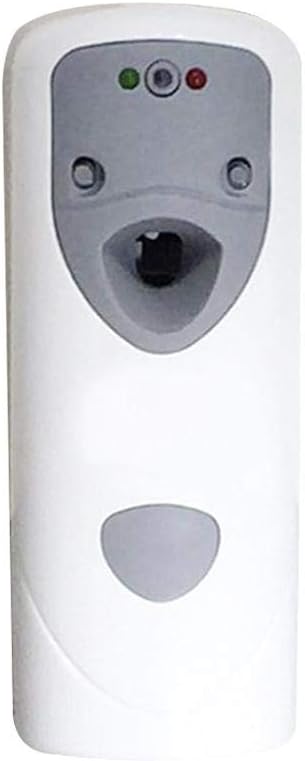 Brownrolly Wall Mounted Air Freshener Dispenser Automatic Light Sensor Spray Kit, Refillable Air Fragrance Spraying Machine for Home Hotel Offices