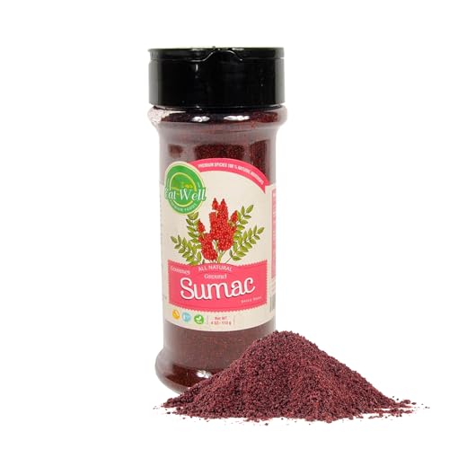 Eat Well Premium Foods 98-L6OP-ZJ07 Eat Well Sumac Spice Powder 4 Oz Shaker Bottle cover