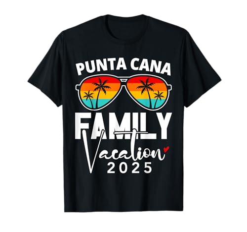 Photo de Family Vacation Punta Cana 2025 Matching Dominican Republic T-Shirt