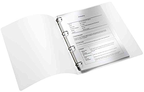 LEITZ Lot de 5 Classeurs souple WOW 4 anneaux dos de 32 mm A4 rose métallique
