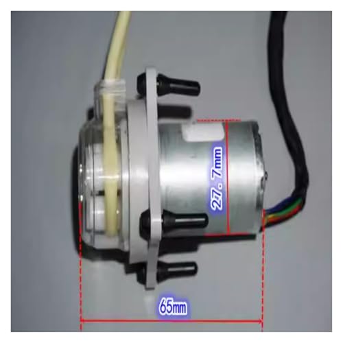 Pompe péristaltique 24V brushless 2838 avec contrôle PWM du débit d'eau - 7