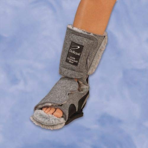 Deroyal 4307C Brace Orthopedic M Ankle Foot Footdrop Pressure Relief Contracture