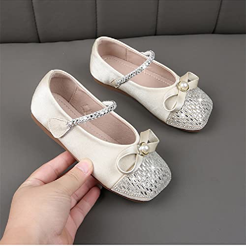 MATERUIEYES Children Show Crystal Single Shoes Little Girl Dress Shoes Anti-Slip3