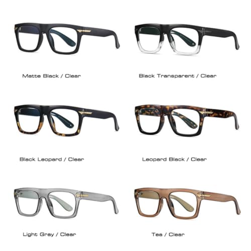 Lunettes de soleil rétro légères léopard noir contre la fatigue oculaire