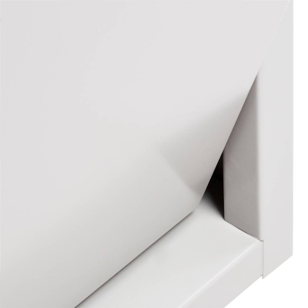 Dmora Pattumiera portarifiuti salvaspazio per differenziata 4 secchi Ferro, 60 x 92 x 25 cm
