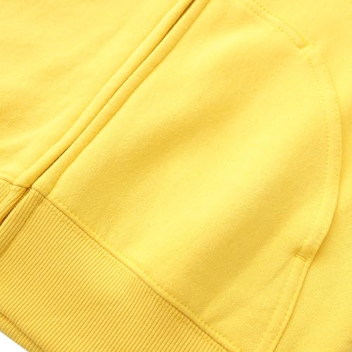 DITOK Youth Soft Hoodies Kids Full-Zip Hooded Sweatshirt Back to School Hoodies With Pockets for Boys And Girls (4-12 Years)4