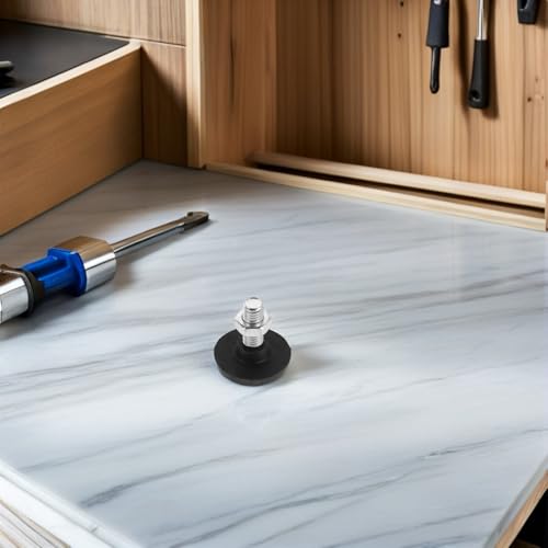 Pieds presseurs réglables anti-vibrations pour stabiliser une table - 6