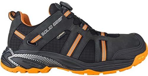 Solid GearUnisex Phoenix GtxSafety Shoes Hydra GTX S3 Size 46 black/orange