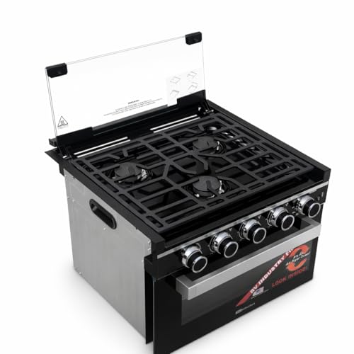 Suburban 17 RV Stove Oven Range Air Fryer 3907A RA17BG 3 Burner Piezo Tiny Home