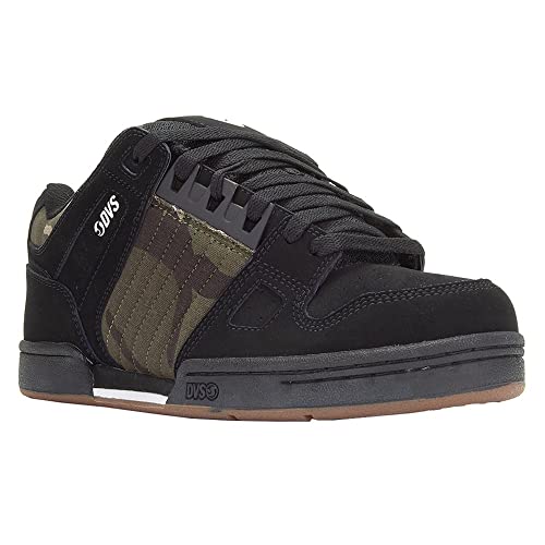 Dvs Footwear Mens Men's Celsius Skate Shoe, Black Camo Nubuck, 12 Medium Us #TOP1