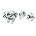 Aexit 8mm Metal Wire Rope Cable Clamp Clips Silver Tone 6pcs (d5aee8a197ad05abb33e055d7f5af93e)