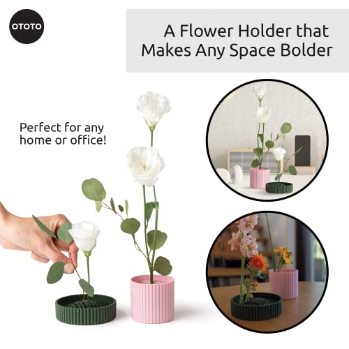 Blossom Flower Frog By Ototo - Flower Frogs For Arrangements, Flower Holder - Housewarming Gift, Modern Home Decor Gifts For Plant Lovers - Vases For Centerpieces Kitchen Counter Decor Home Decoration #TOP3