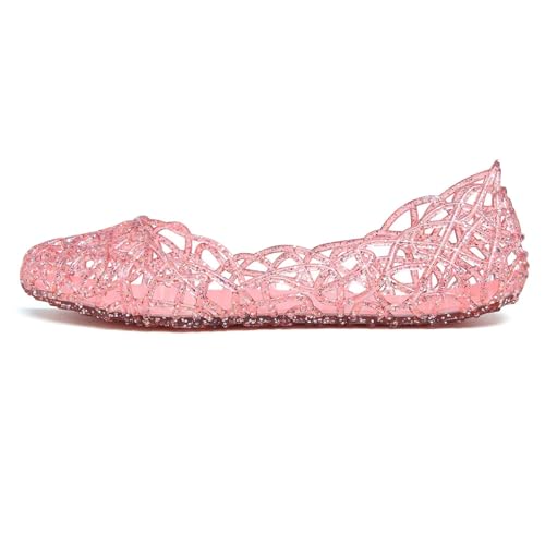 Image of Dear Time Women Flat Heel Summer Beach Jelly Shoes