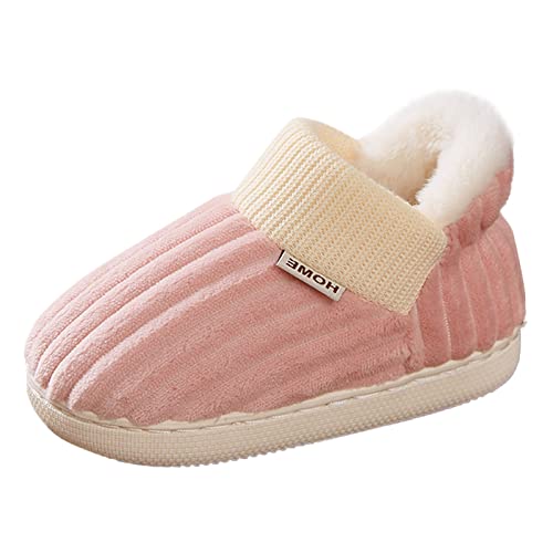 Home Slippers Kids Kids Home Slippers Girls Boys Slippers Cotton Comfy House Flip Flops for Toddler Girls