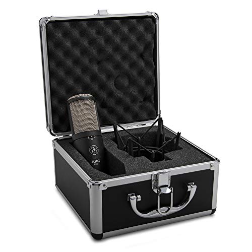 Akg P420 Condenser Microphone Bundle With Studio Stand, Pop Filter And Xlr Cable (4 Items) #TOP2