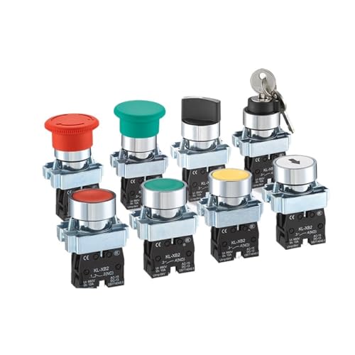 Interrupteur ZB2-BA45C bouton 22mm pour réinitialisation de tableau - 3