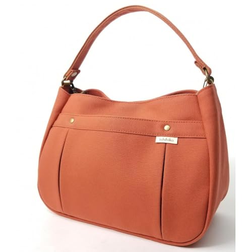 [いちひこ帆布]ワンハンドルショルダー レンガ[かばん ファッション 人気]