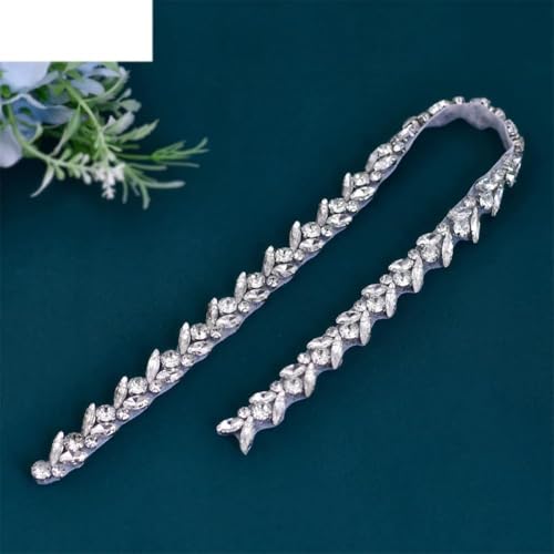 Wedding Dress Belt Rhinestones Bridal Waist Chain Bridesmaid Thin Belt Women's Accessories3