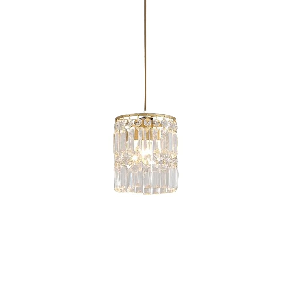 Suspension postmoderne minimaliste cristal luminaire salle à manger