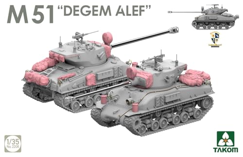 Maquette M51 Degem Alef Takom 1/35 kit plastique haute fidélité TKO2208