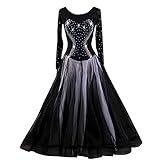 turnierkleider standard wien Anlass: Großartig Für Moderne Walzer Foxtrott Tango Ballsaal Latin Flamenco Rumba Samba Salsa Tanz Showcase, Übungsaufführung