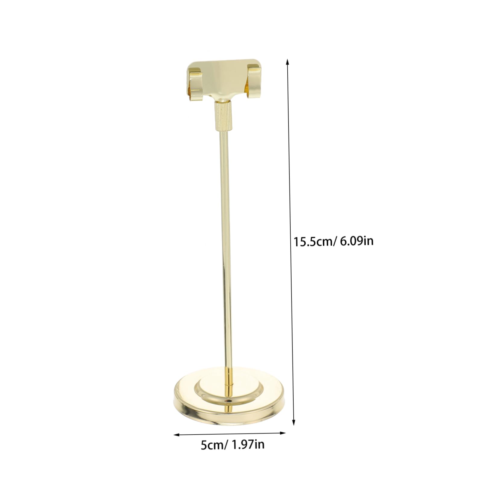 jojofuny Stylish Table Number Holder Clip Desktop Memo Stand for Weddings Restaurants and Events Photo Display Multi Functional Card Holder for Efficient