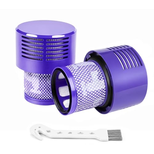2 Pack V10 Filter Replacement for Dyson Cyclone V10 Animal SV27 SV12